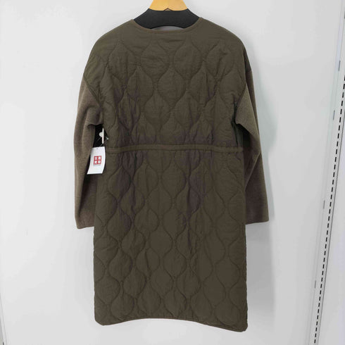 ルクールブラン le.coeur blanc 袖切替ヴィンテージキルティングコート レディース  38